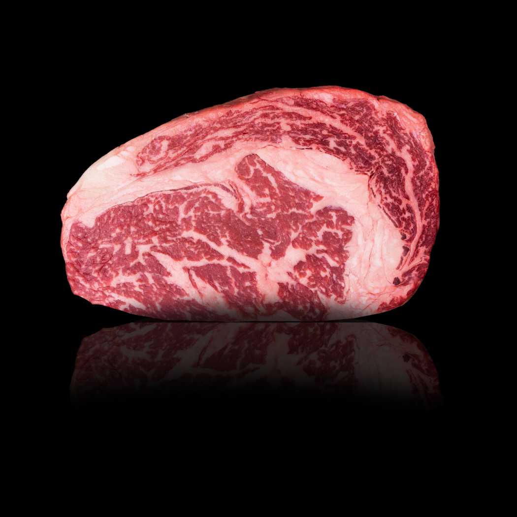US Prime Ribeye Steak roh von Greater Omaha aus Nebraska