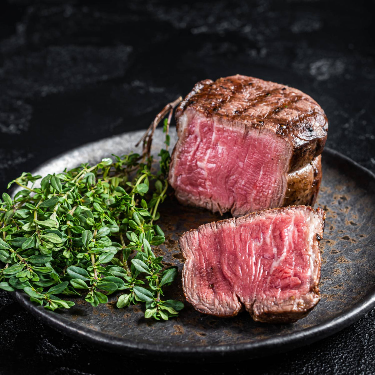Jacks Creek Wagyu Filetsteak 9+. Medium gegrillt und butterzart
