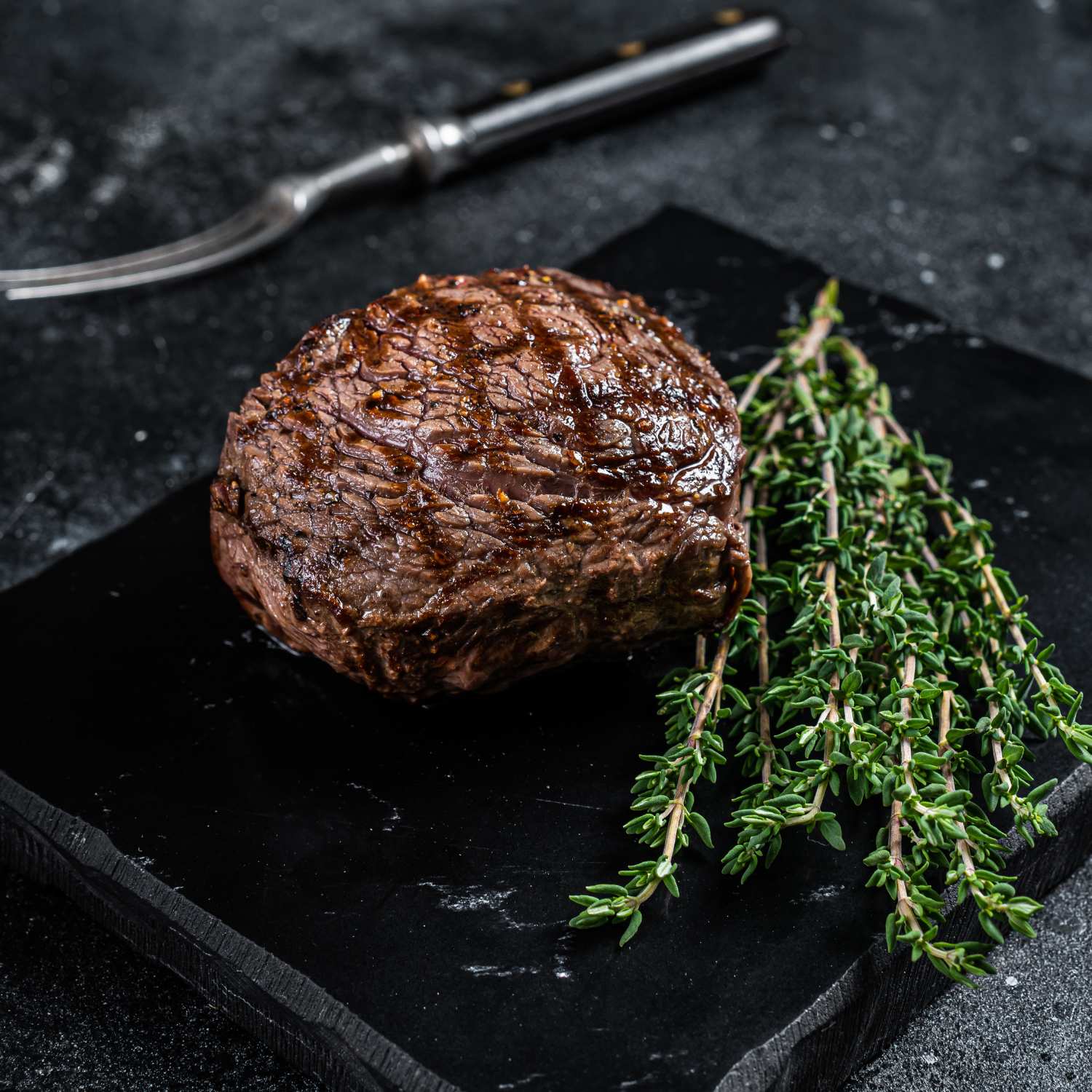 Cuadril Steak vom Jack's Creek Wagyu auf der Gusseisenpfanne