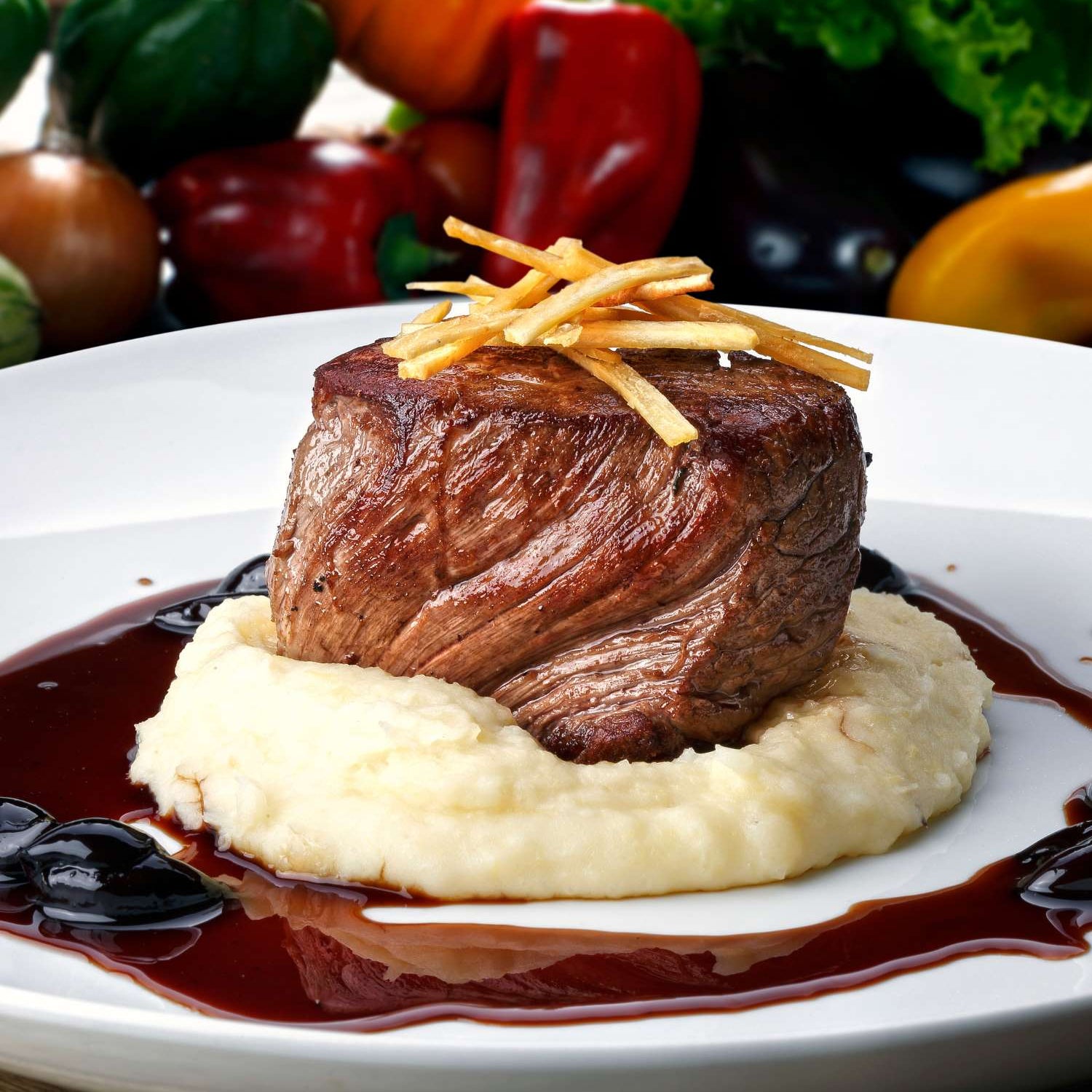 Kross gebratenes Wagyu Filetsteak