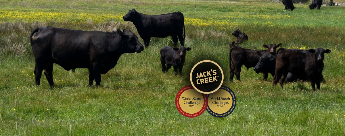 Australische Weidelandschaft der Jack's Creek Wagyu Farm in New South Wales