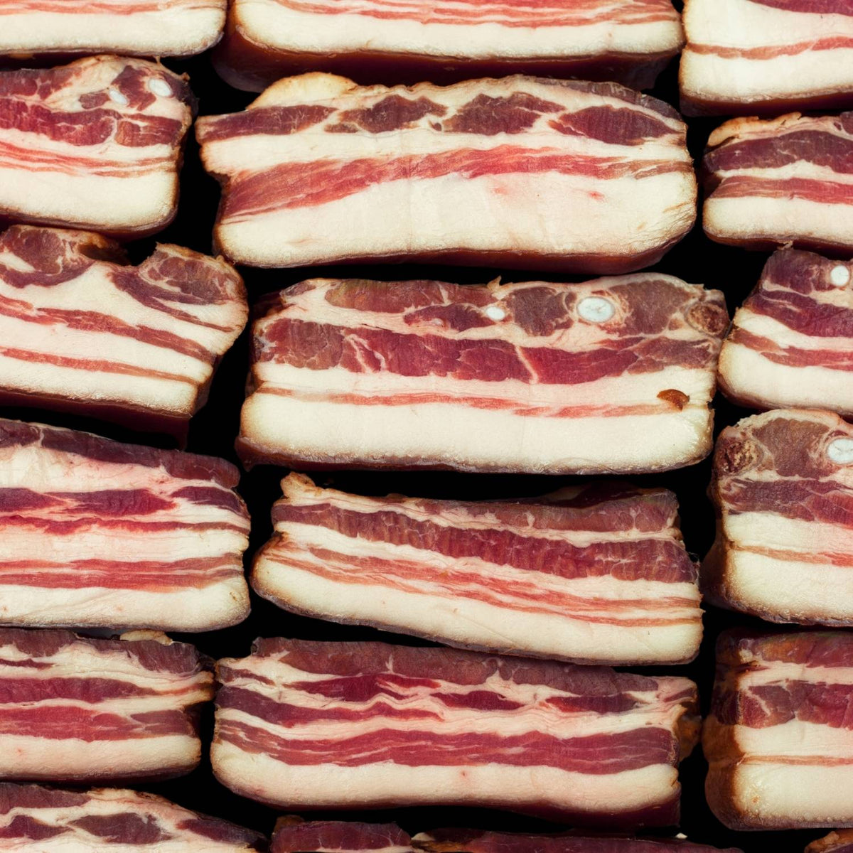 Morgan Ranch Wagyu Maple Syrup Bacon in Scheiben