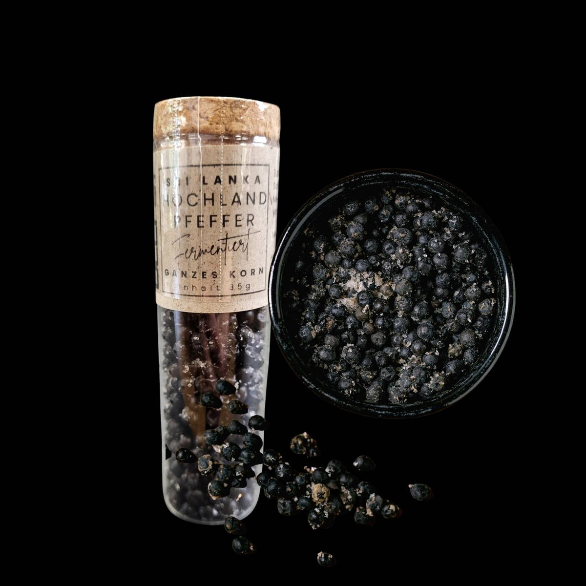 Fermentierte ganze Pfefferkörner 35g