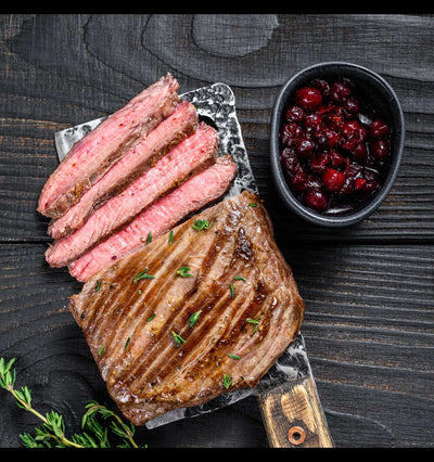 John Stone Butcher's Secret rosa gebraten mit krosser Kruste