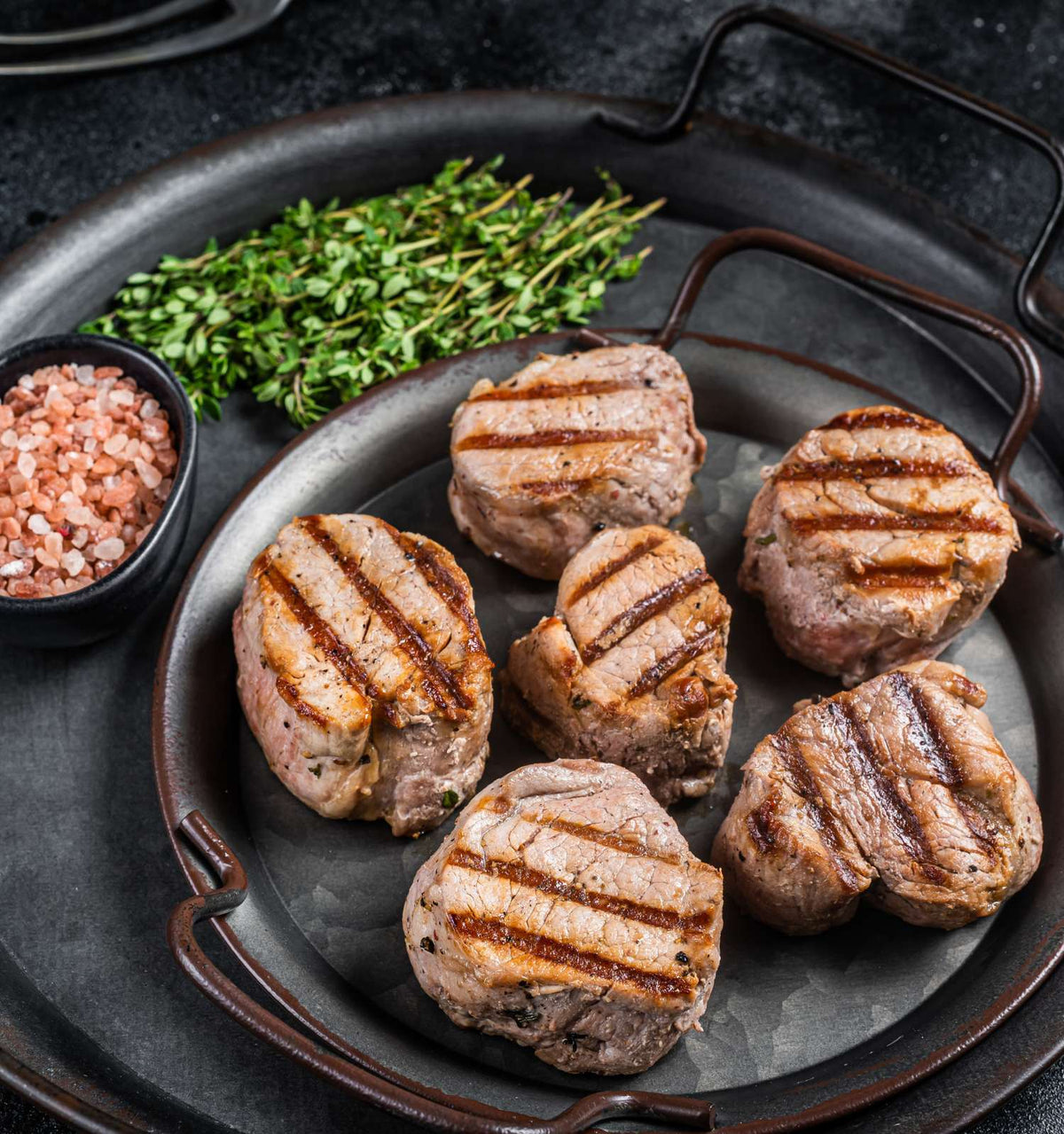 Iberico Filetsteaks gebraten