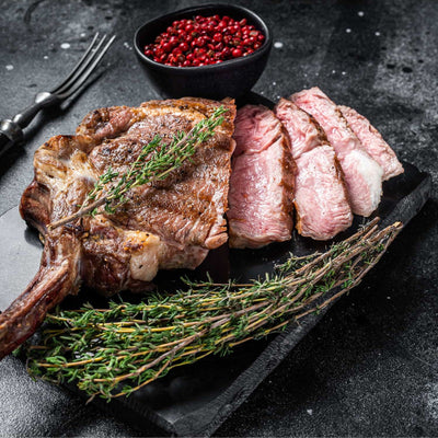 Hoherippe am Knochen dry aged von John Stone 