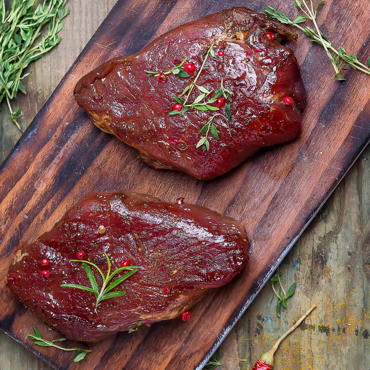 Wasserbüffel Filet besonders mager und mit hohem Eiweißgehalt, jetzt bestellen