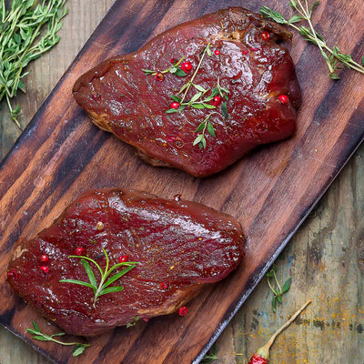Wasserbüffel Filet besonders mager und mit hohem Eiweißgehalt, jetzt bestellen