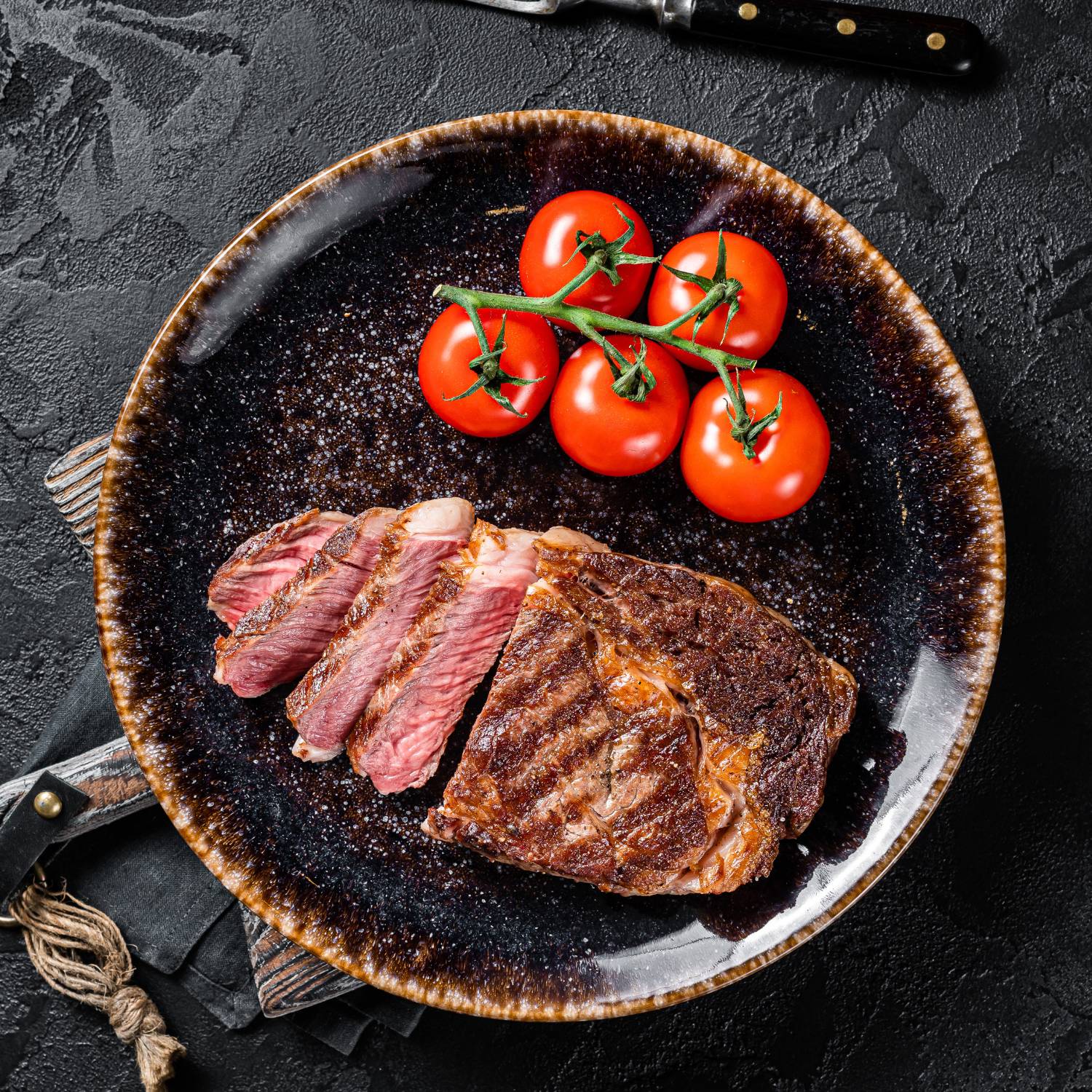 Wagyu Ribeye gebraten Jack´s Creek